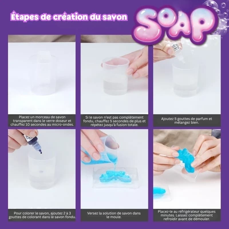 Kit Fabrication Savon Enfant