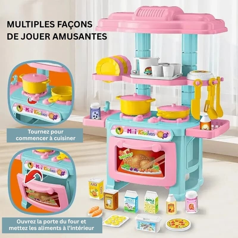 Cuisine Enfants 48 Accessoires Jouet Dînette