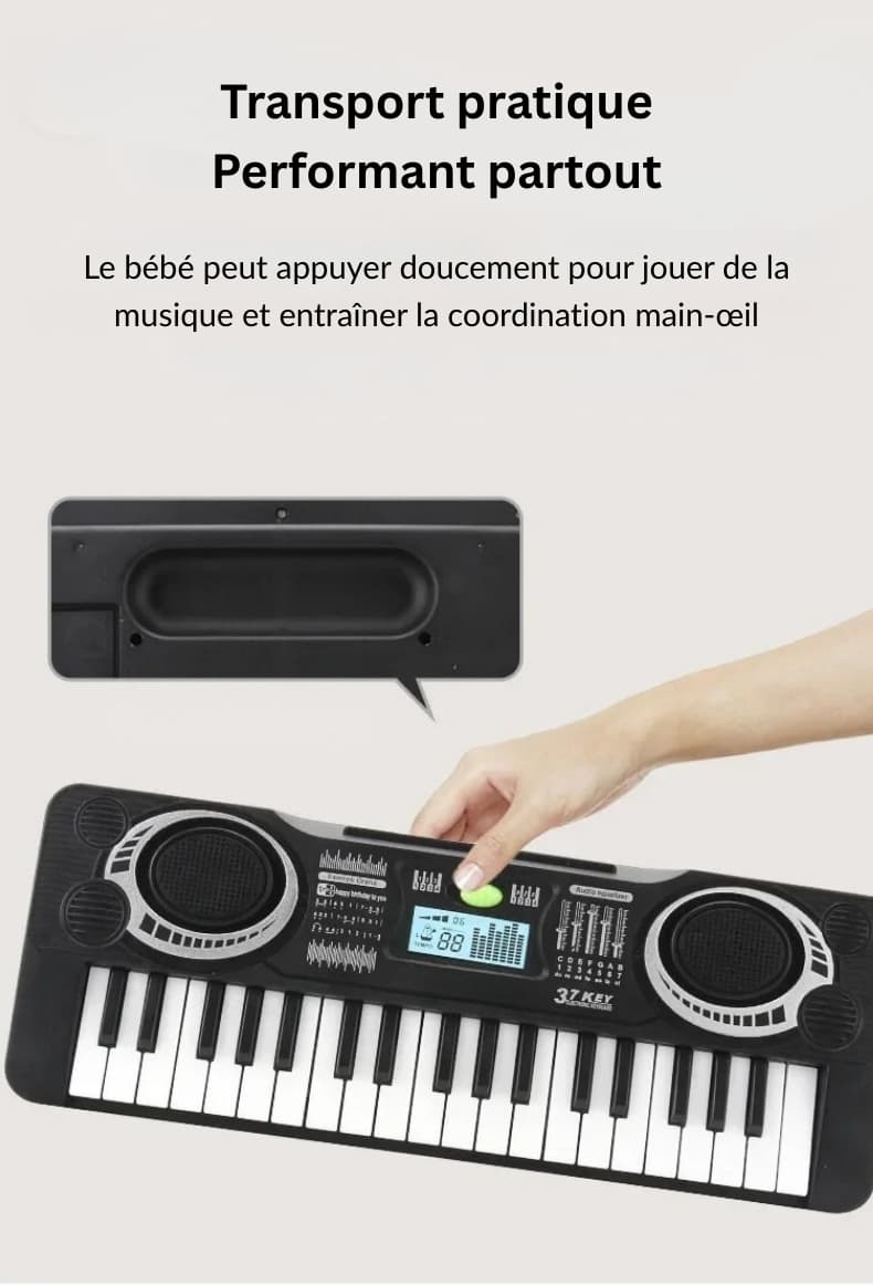 Piano électrique portable 37 touches