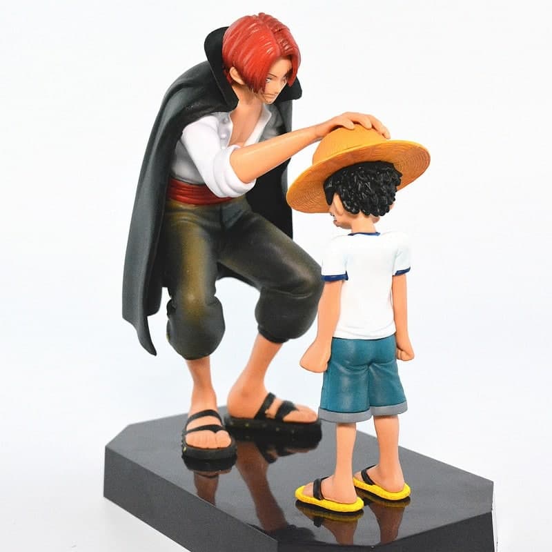 Figurine One Piece Luffy & Shanks