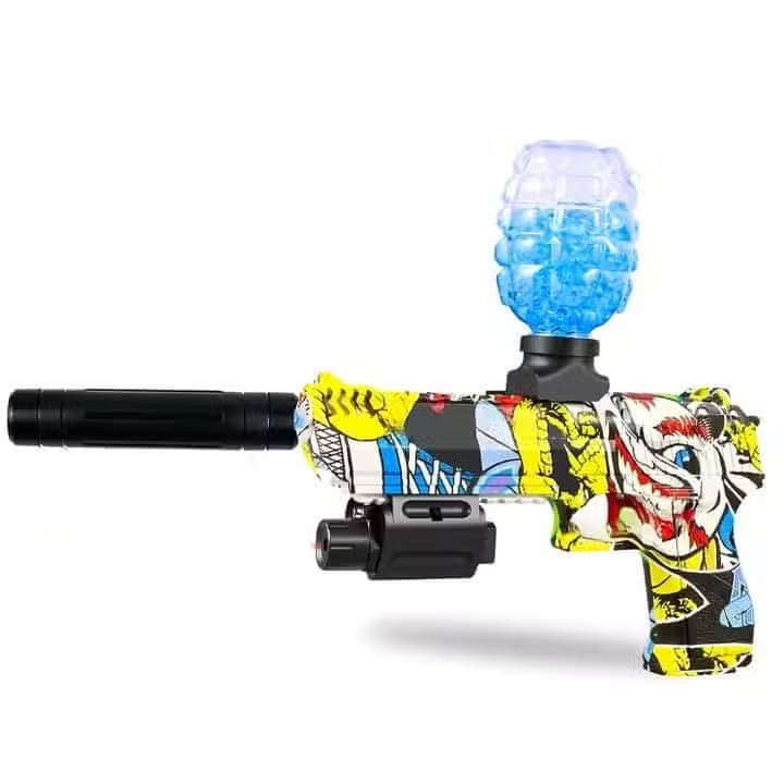 Pistolet à Orbeez souple électrique à billes en gel pour enfants