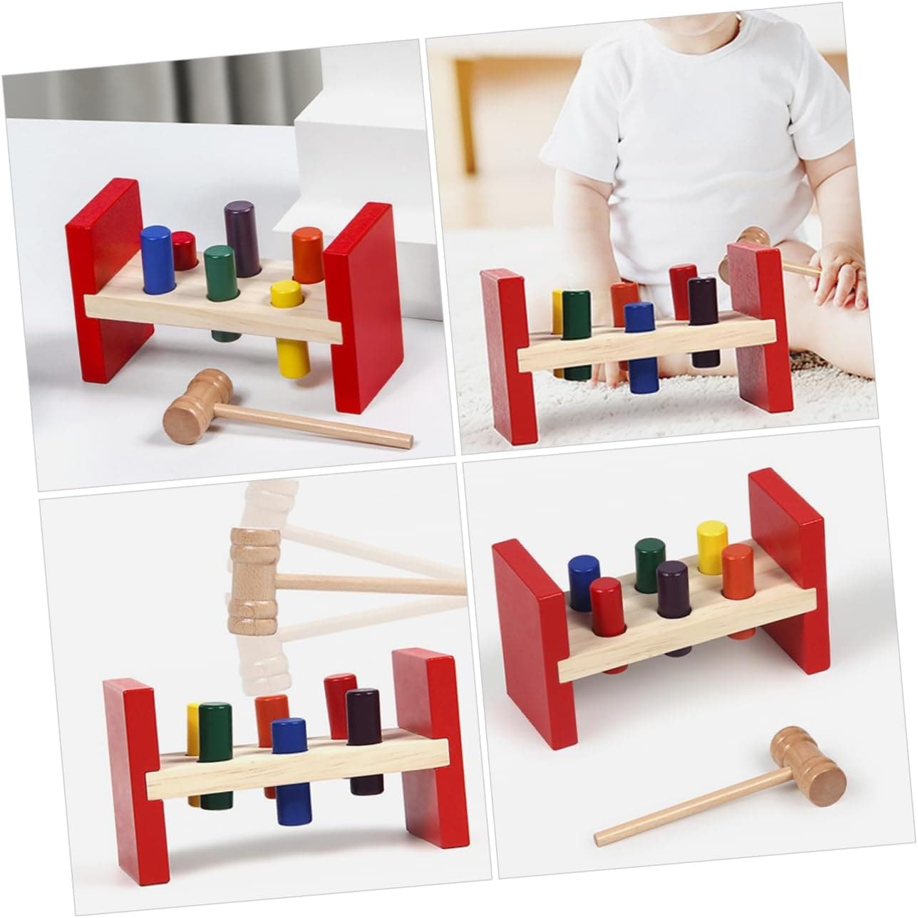Banc à marteler Montessori pour enfants