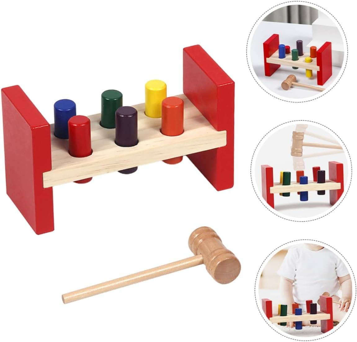 Banc à marteler Montessori pour enfants