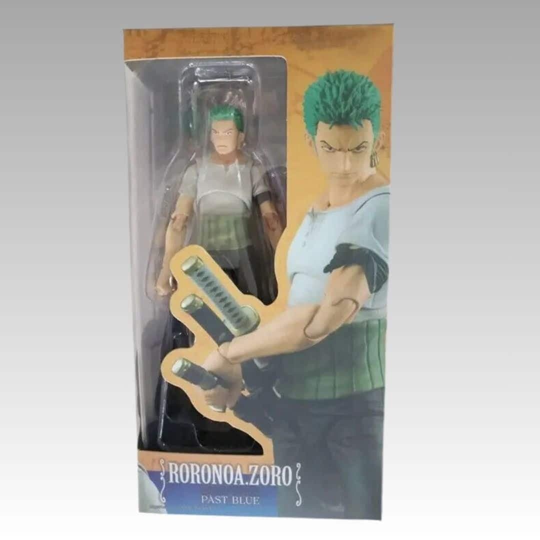 Figurine articulée One Piece Zoro ceinture verte