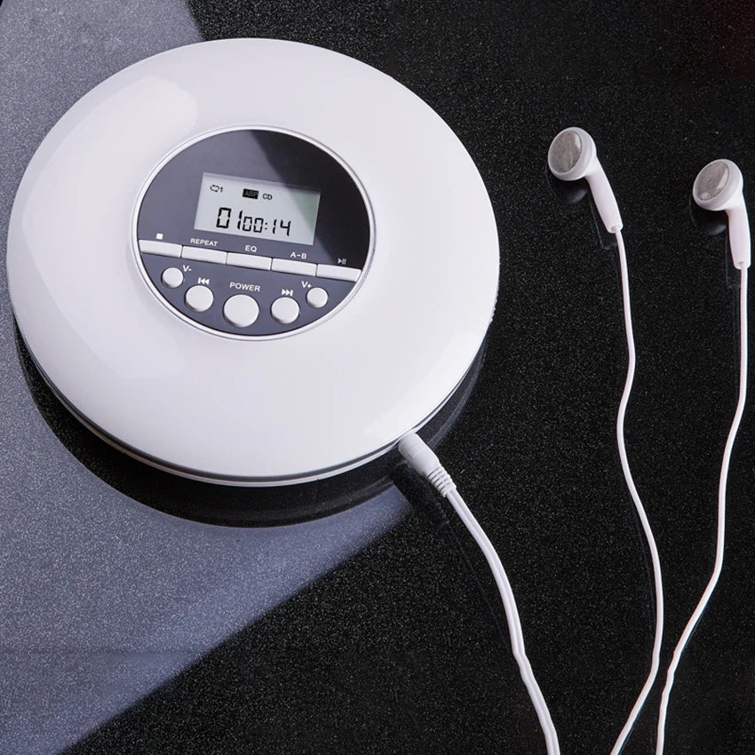 Lecteur de CD portable forme ronde pour enfant