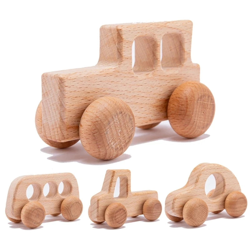 Jouets véhicules en bois