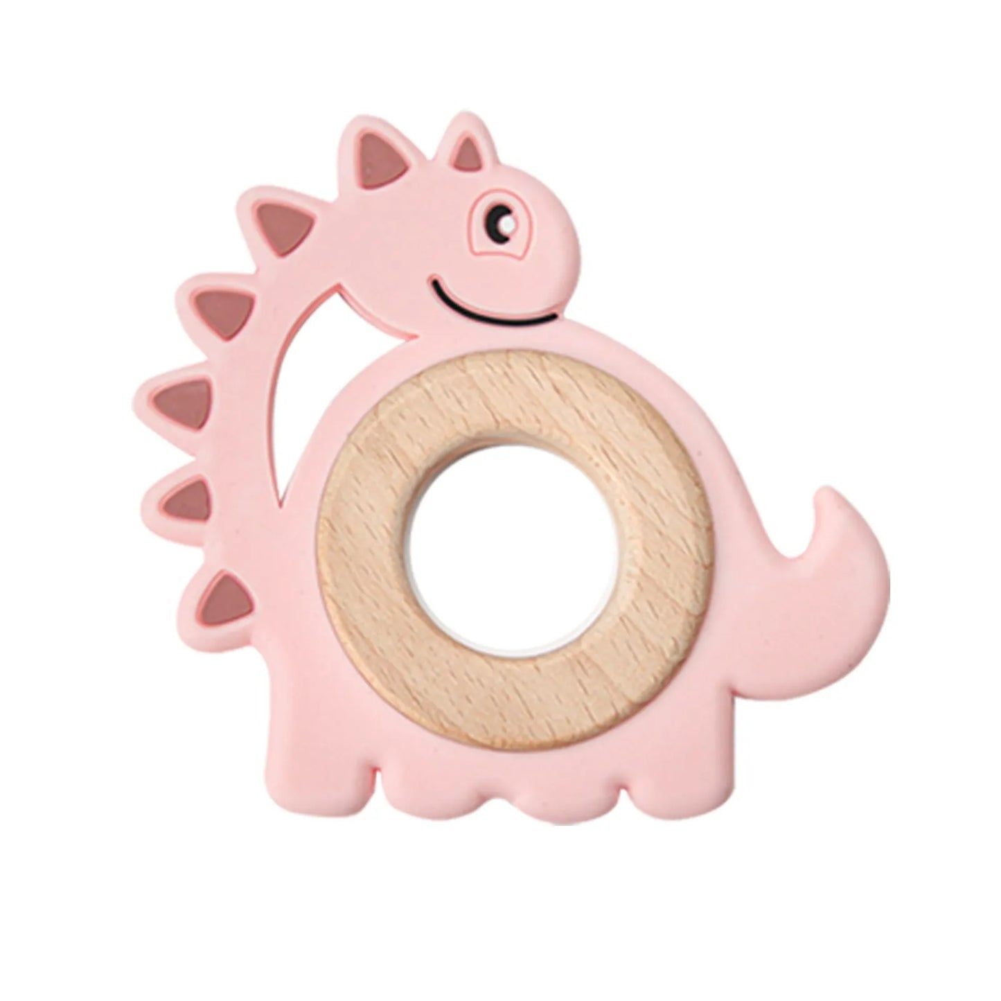 Anneau de dentition Montessori en bois pour bébé