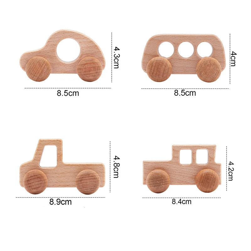 Jouets véhicules en bois