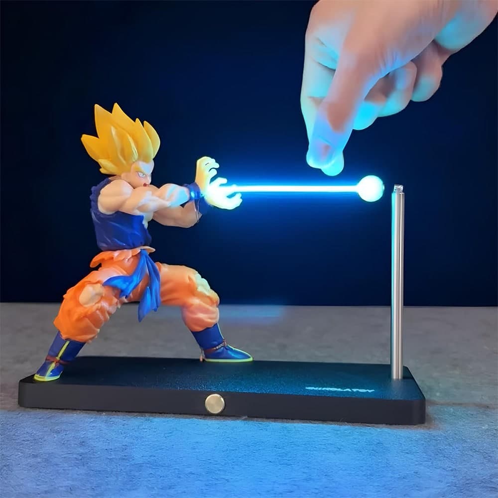 Figurine Dragon Ball Z Son Goku kamehameha magnétique