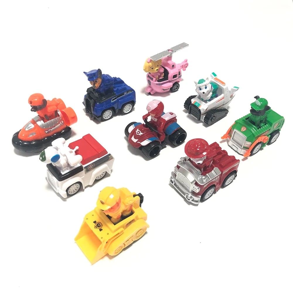 Ensemble de véhicules Pat’ Patrouille avec tour de contrôle
