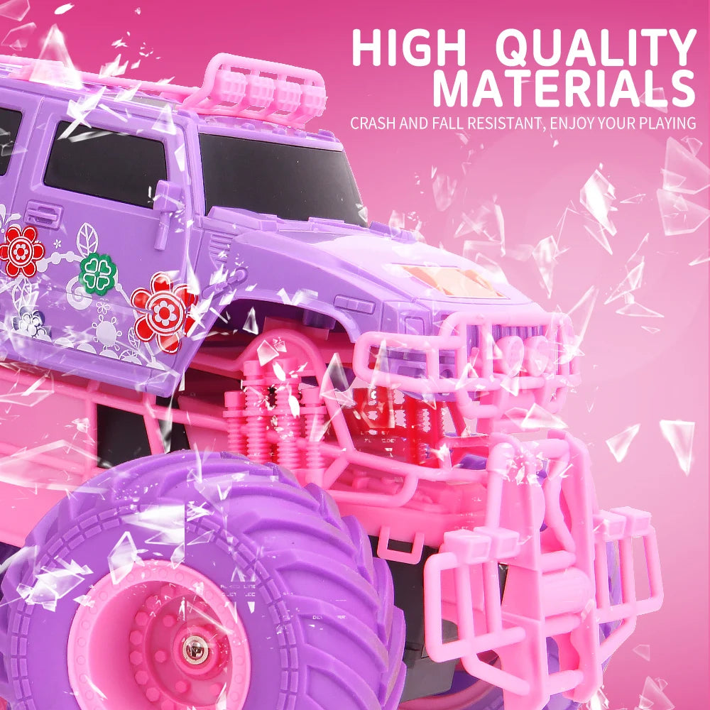 Voiture télécommandée 4×4 rose