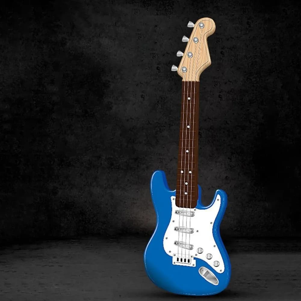 Guitare électrique à 4 cordes pour enfant