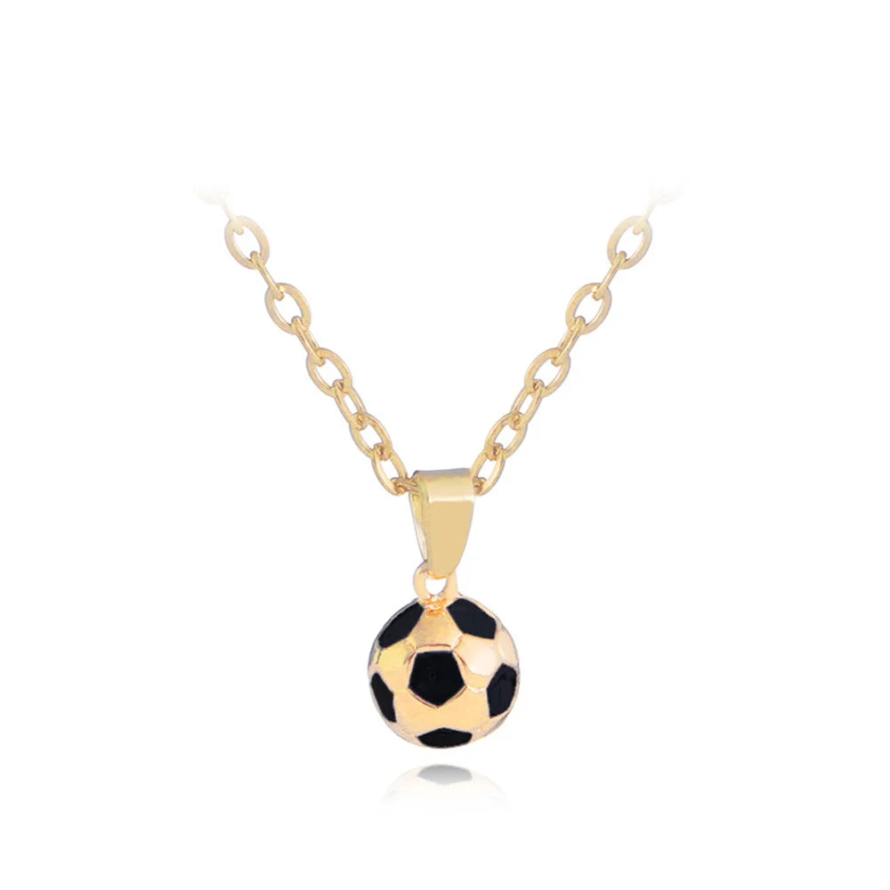 Collier en chaîne avec pendentif ballon pour enfant