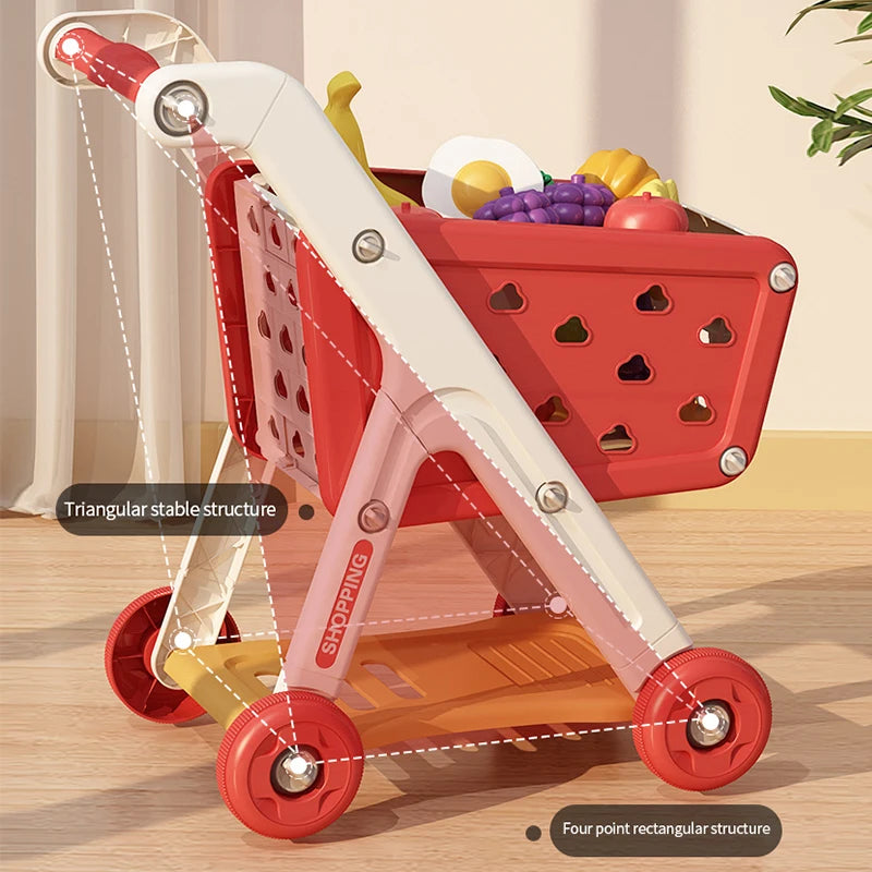 Chariot de course supermarché