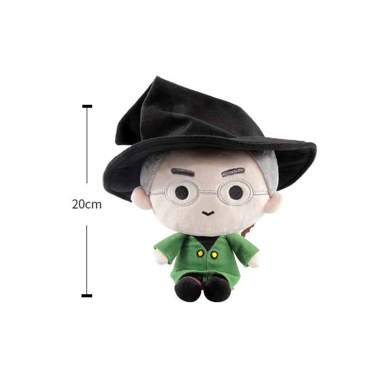 Peluche Harry Potter et héros de Poudlard