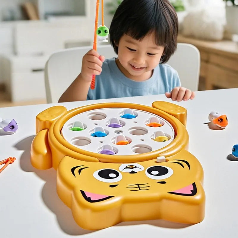 ** Jeu Montessori enfants dès 2 ans pêche magnétique animaux