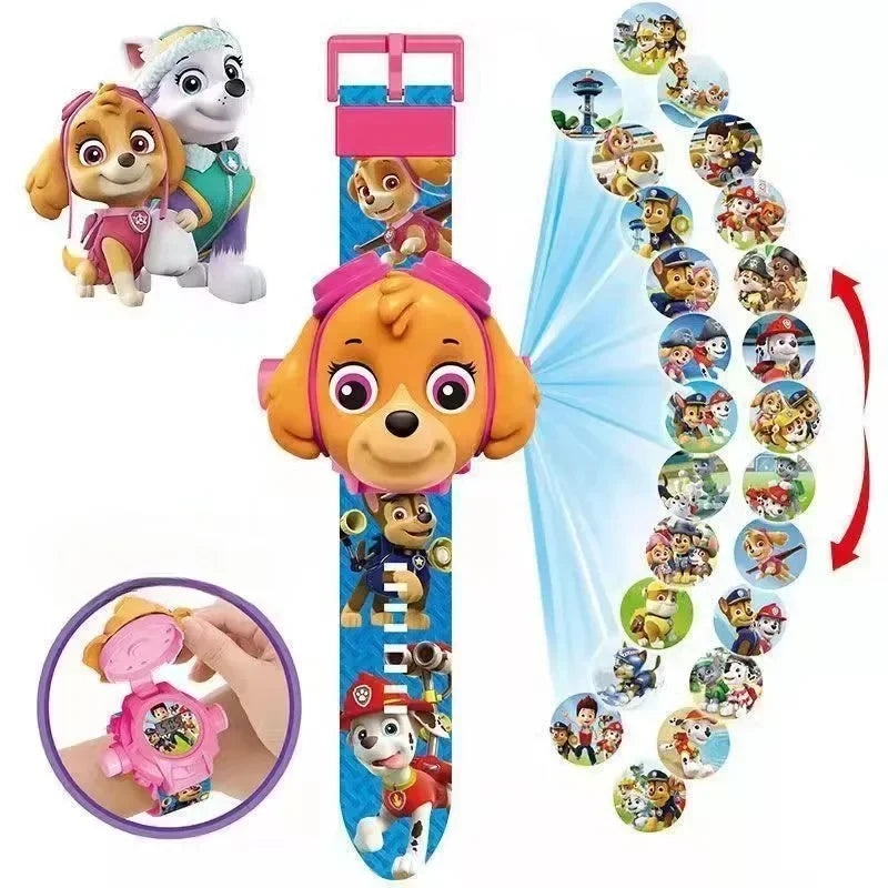 Montre Pat Patrouille avec projection d’images
