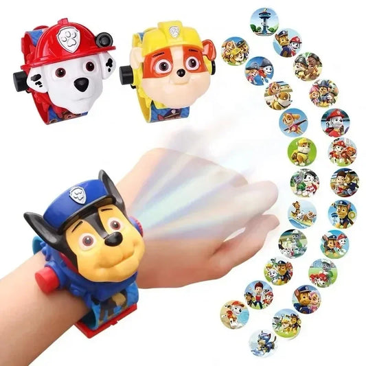 Montre Pat Patrouille avec projection d’images