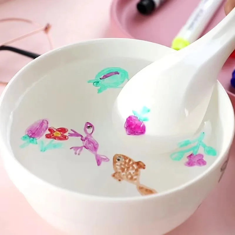 Feutres magiques Montessori à encre flottante