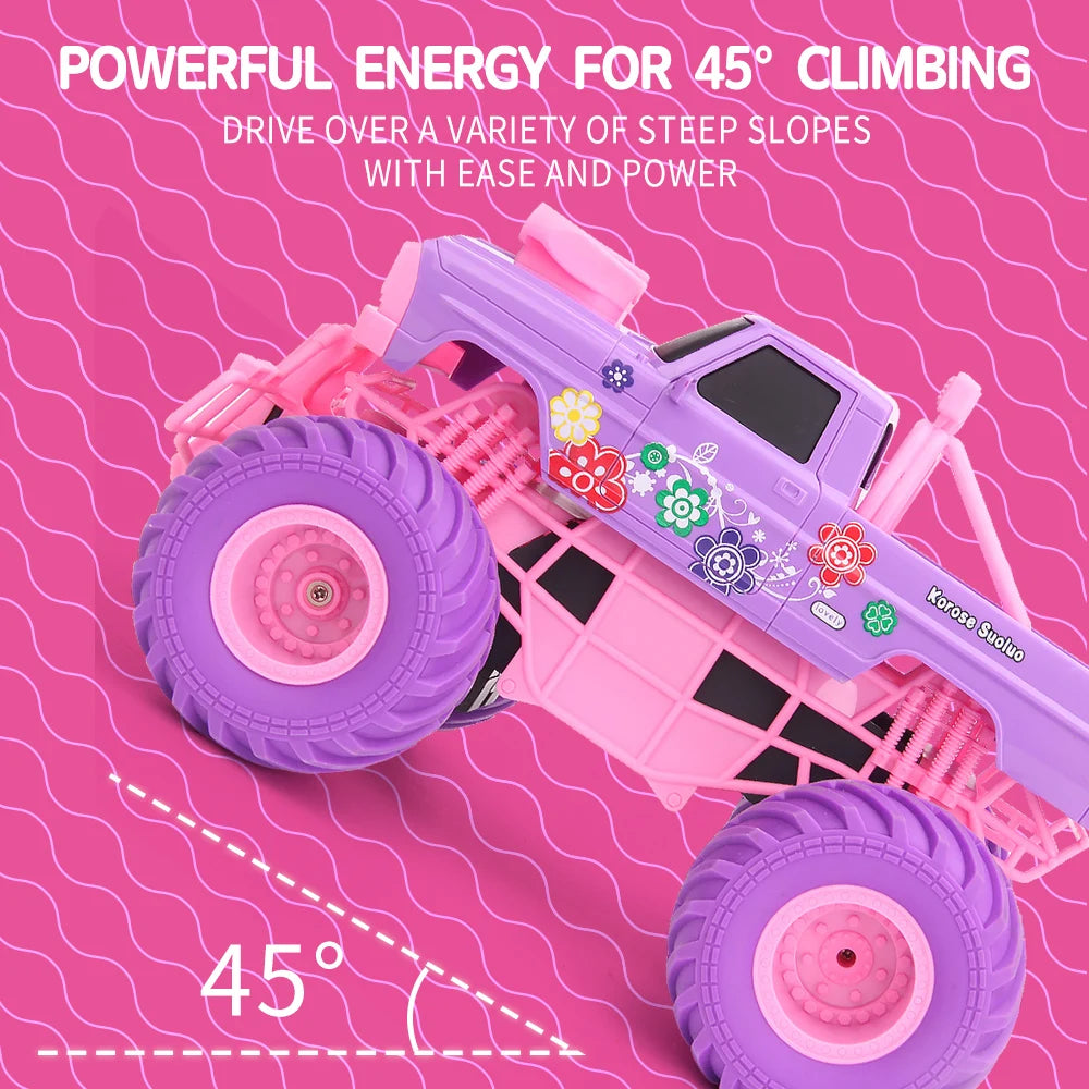 Voiture télécommandée 4×4 rose