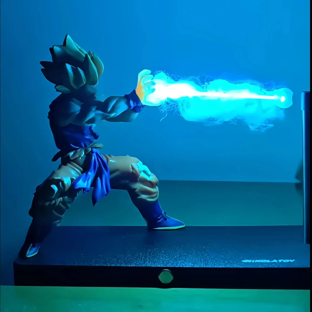 Figurine Dragon Ball Z Son Goku kamehameha magnétique