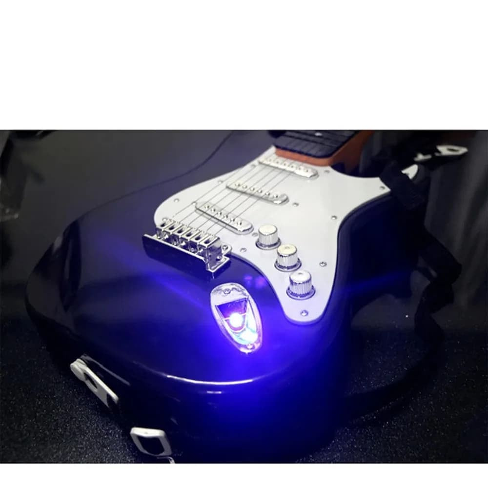 Guitare électrique à 4 cordes pour enfant