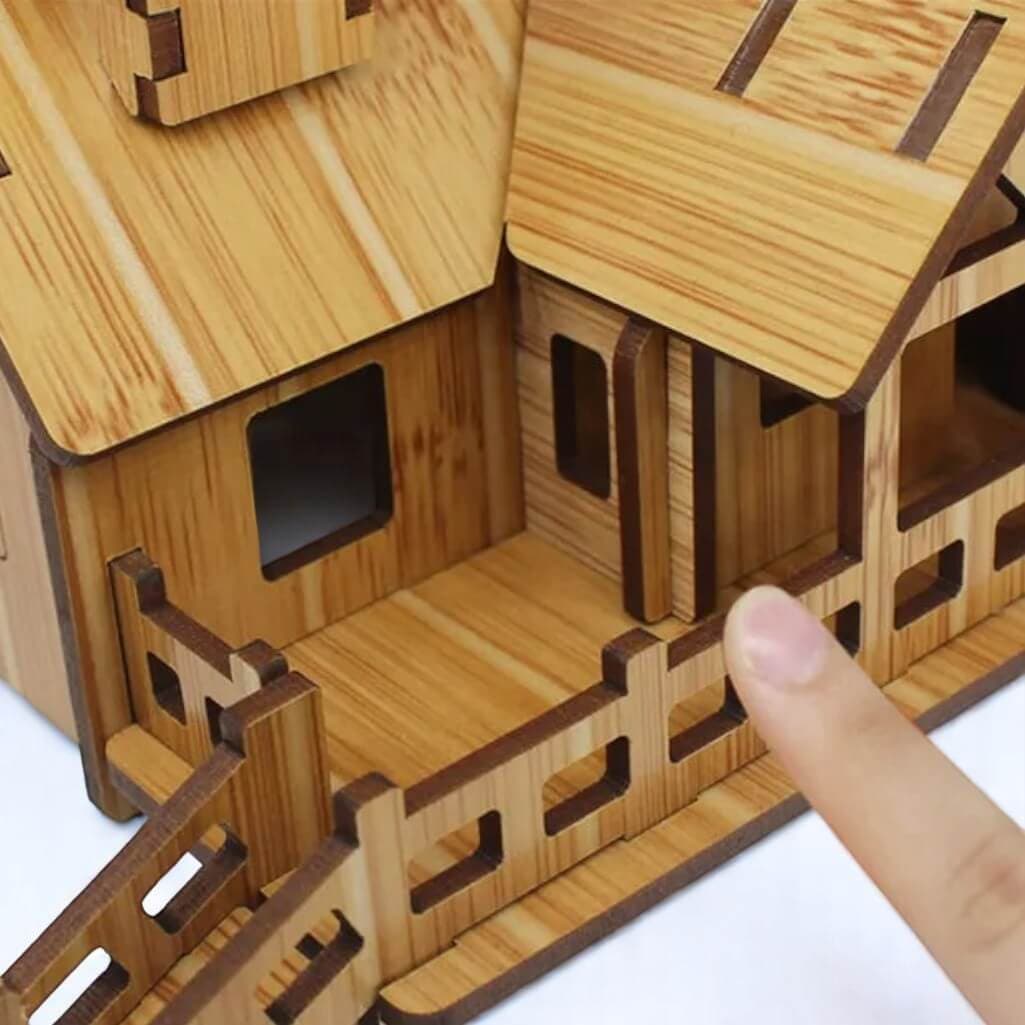 Jeu Construction Bois Maison