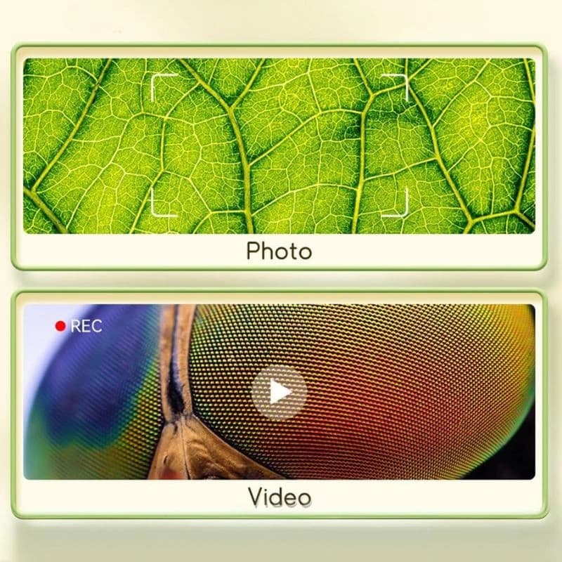 Microscope numérique 1000X HD 4K Vidéo pour enfant