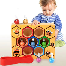 Jeu de ruche en bois pour enfant