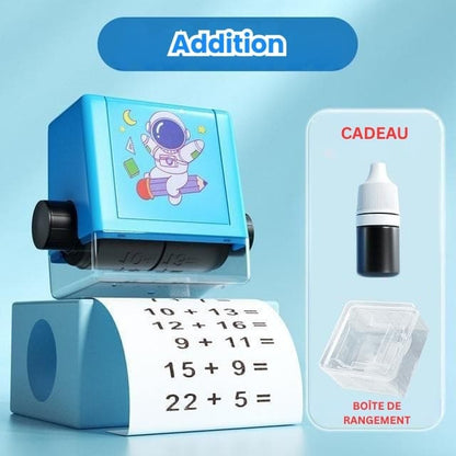 Tampon à encre Montessori pour l’apprentissage des calculs