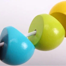 Puzzle chenille 3D en bois