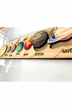 Le système solaire en bois