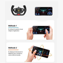 Voiture télécommandée Lamborghini Huracan STO RC bleu