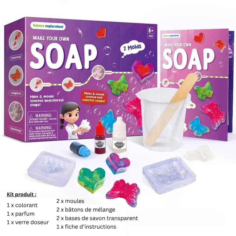 Kit Fabrication Savon Enfant