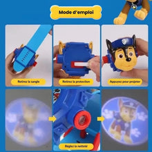 Montre Pat Patrouille avec projection d’images