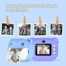 Appareil photo instantané enfant avec impression thermique et fonction vidéo dessin