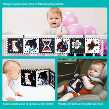 Livre sensoriels en tissu pour bébé de 0 à 36 mois