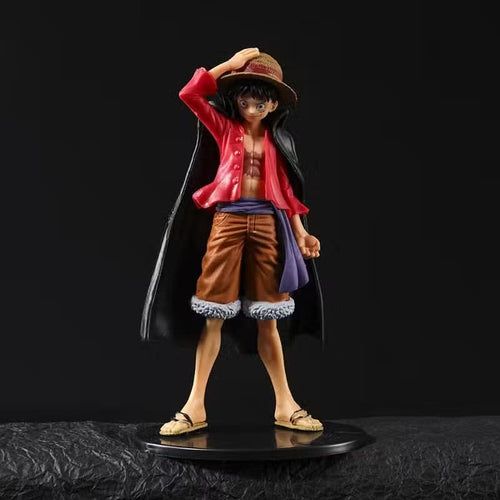 Figurine One Piece Luffy qui se touche la tête