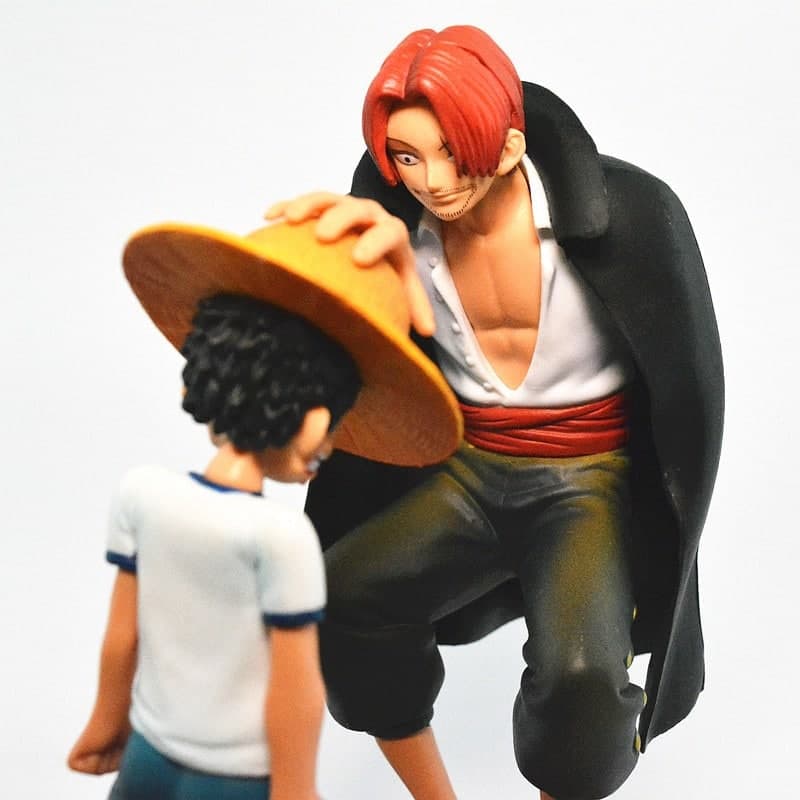 Figurine One Piece Luffy & Shanks