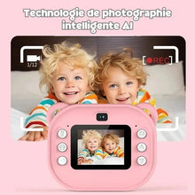 Appareil photo instantané enfant avec impression thermique et fonction vidéo dessin