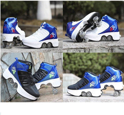 Chaussures chicago bulls à roulettes pour enfants