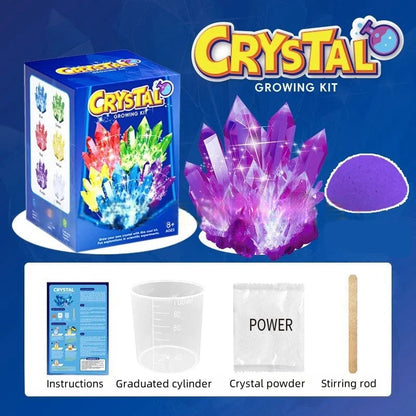 Kit Fabrication Cristaux à Faire Pousser