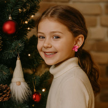 Boucle d’oreille en forme de fleur pour fille