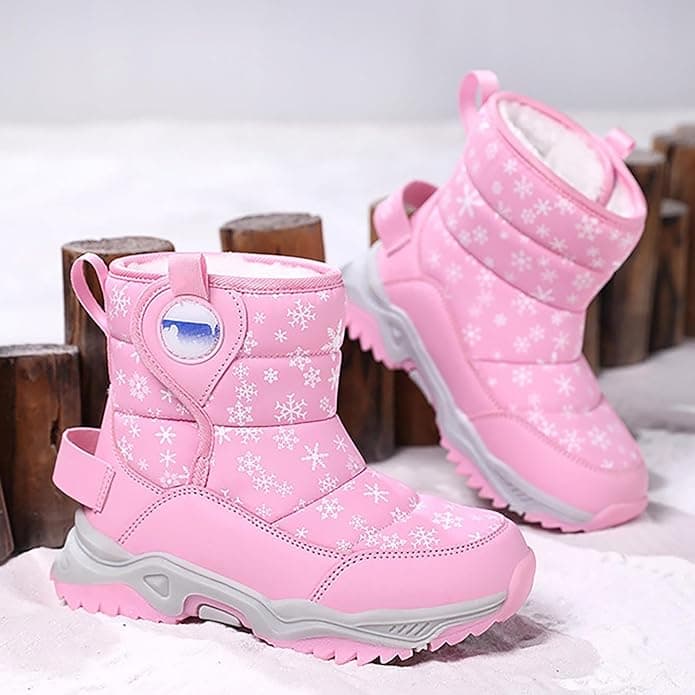 Chaussures rembourrées en coton pour enfants