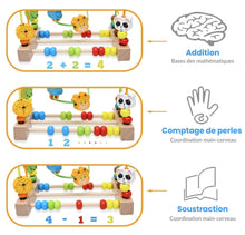 Circuit de motricité fine - Perles Animaux de la Savane