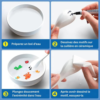 Feutres magiques Montessori à encre flottante