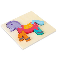 Puzzle en bois 3D pour les bébés