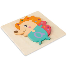 Puzzle en bois 3D pour les bébés