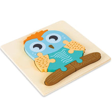 Puzzle en bois 3D pour les bébés
