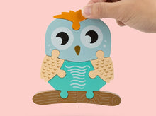 Puzzle en bois 3D pour les bébés
